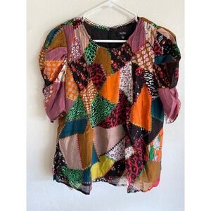 Fate Patchwork Blouse